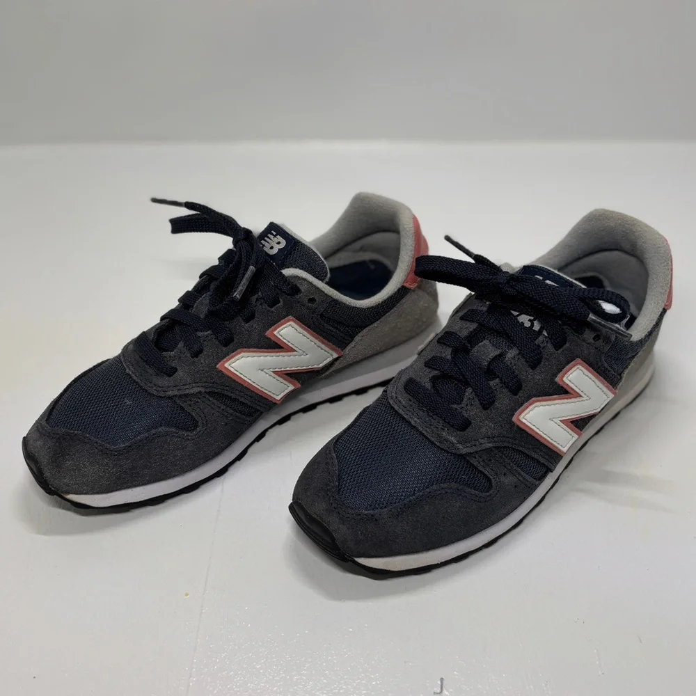 New Balance 373 Sneakers Womens 5 Black Pink Retro Running Shoes WL373NP